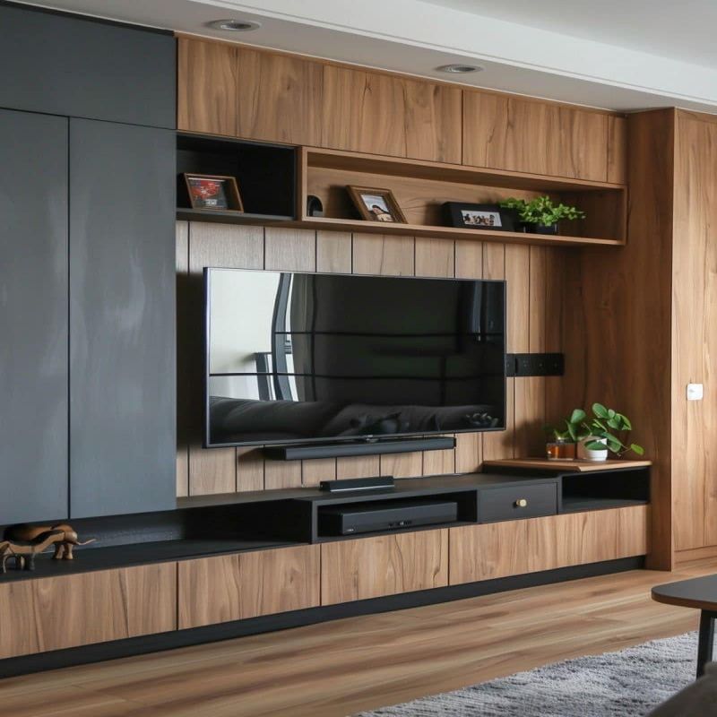 Panel en tonos claros